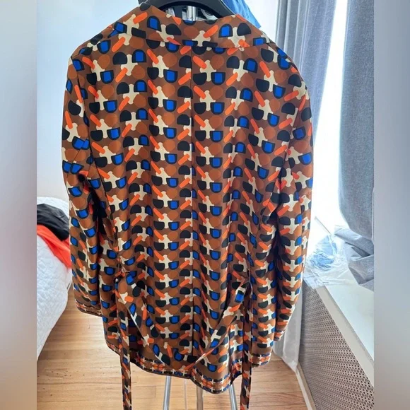 ZARA Multicolor Belted Jacket in XS - Picture 6 of 13